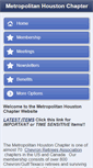 Mobile Screenshot of cra-metrohouston.org